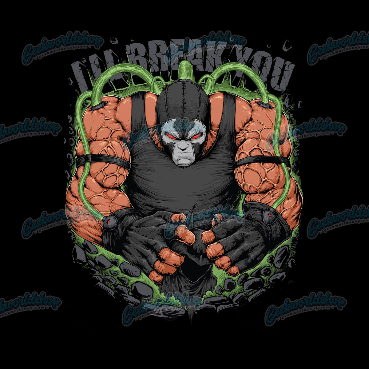 Bane Graphic T-Shirt | Gotham-Inspired Pop Culture Tee