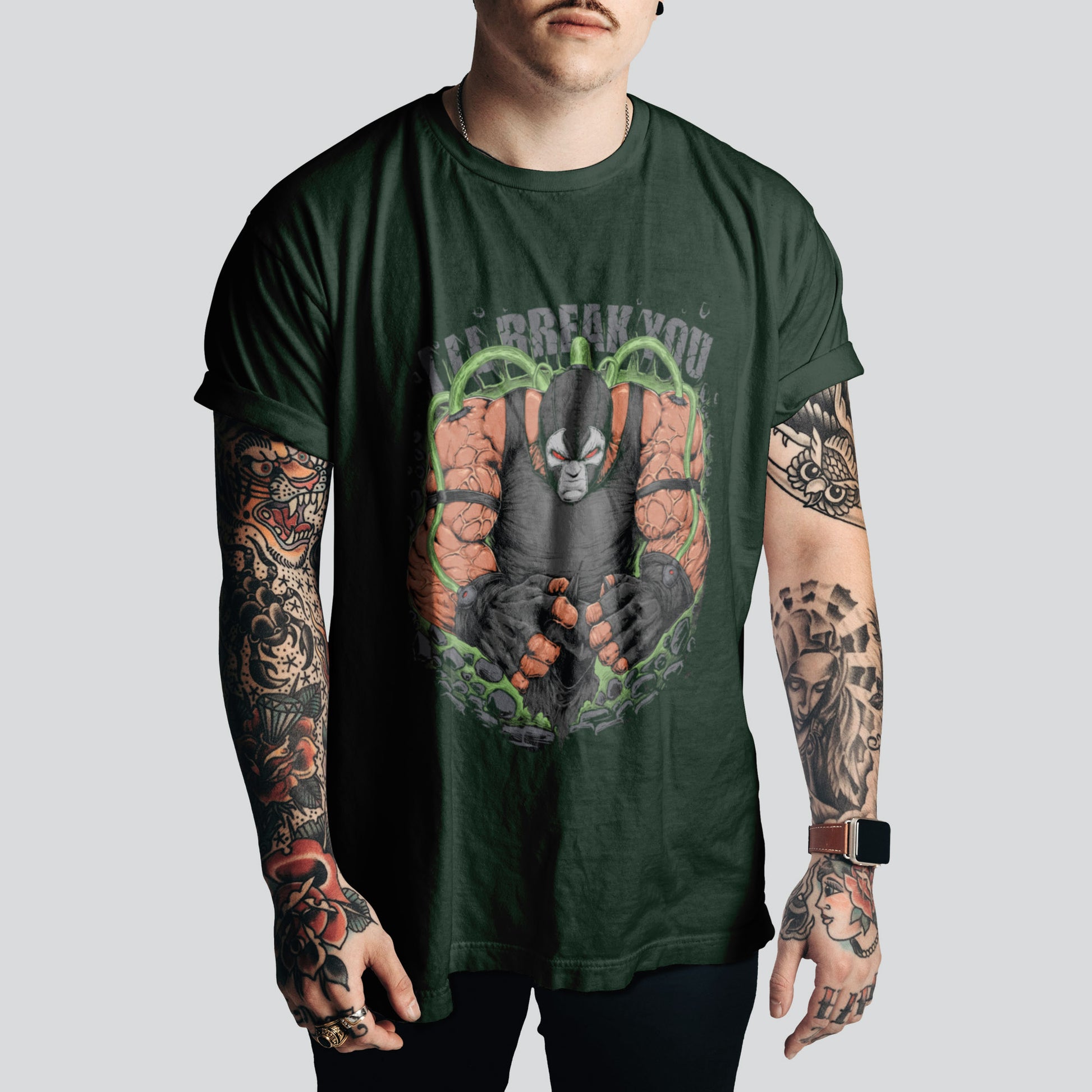 Bane Graphic T-Shirt | Gotham-Inspired Pop Culture Tee