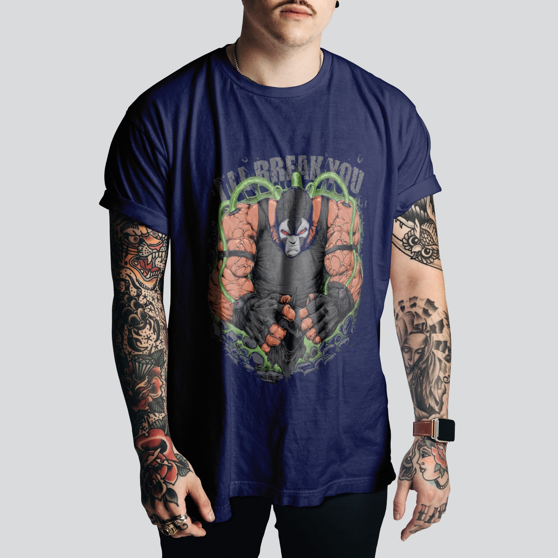 Bane Graphic T-Shirt | Gotham-Inspired Pop Culture Tee