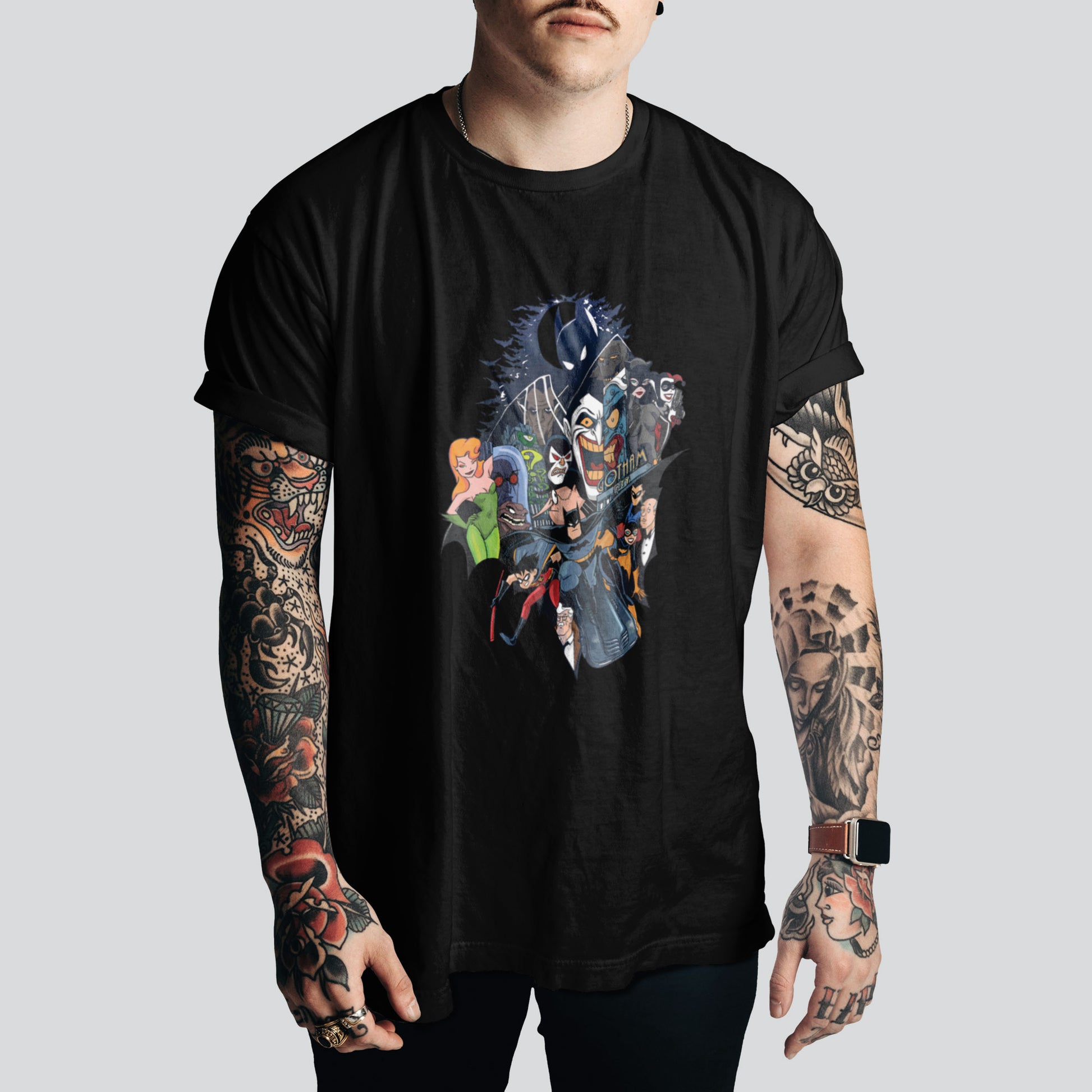 The Batman Retro Cartoon T-Shirt | 80s & 90s Nostalgia Apparel