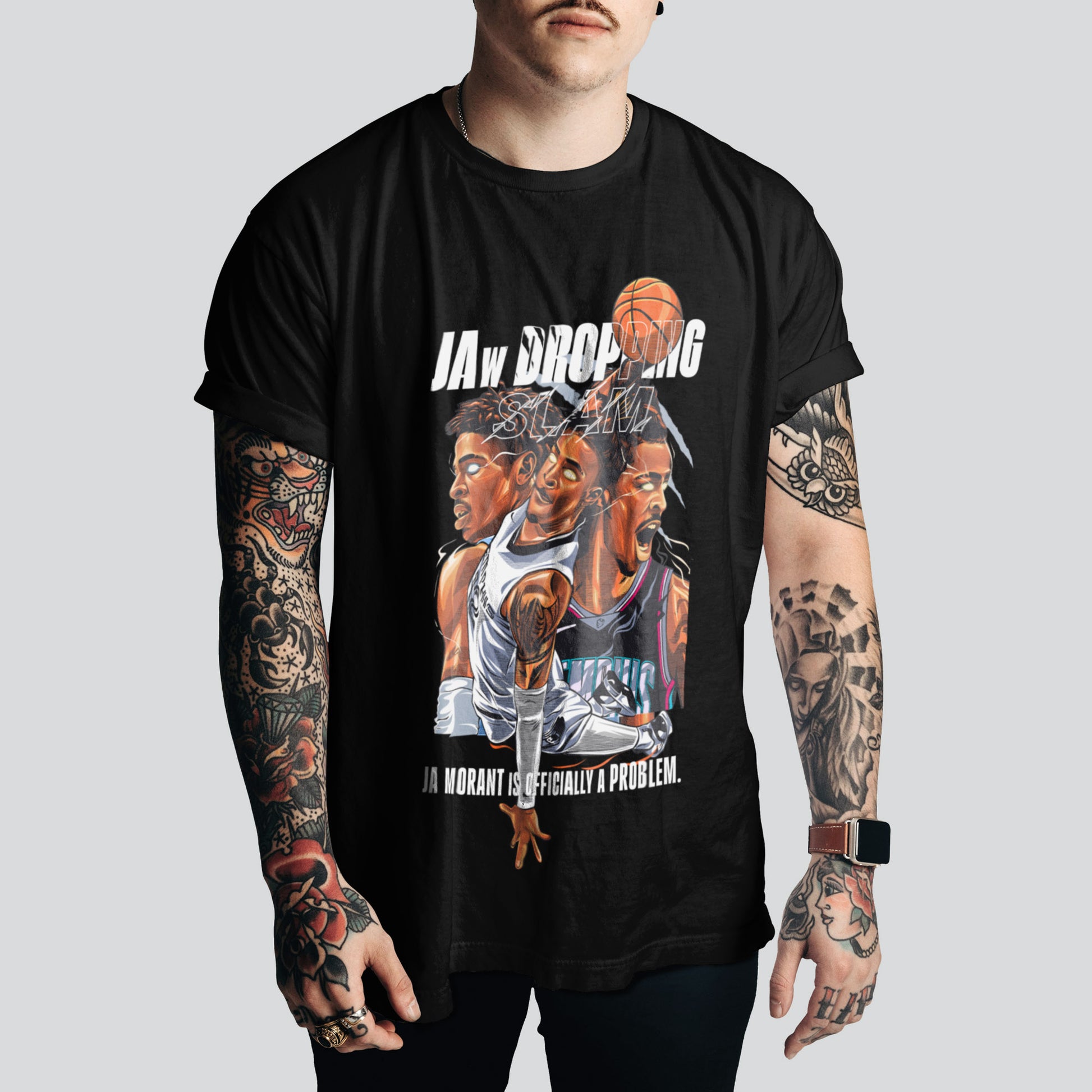 Ja Morant T-Shirt | Retro Basketball Style – NBA Fan Must-Have
