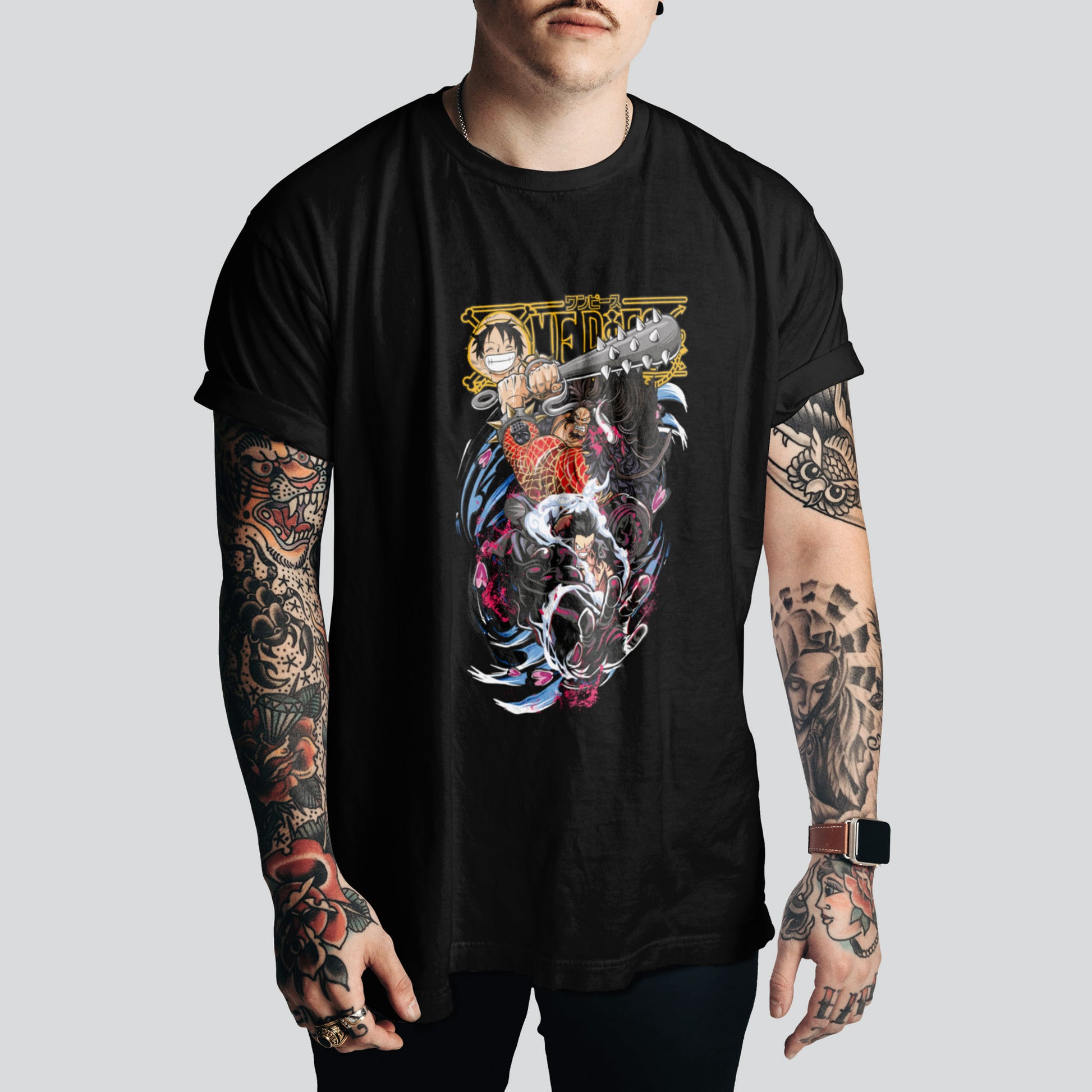 Luffy Kaido - One Piece T-Shirt | Anime Tee for True Pirates – Manga Style & Epic Adventure