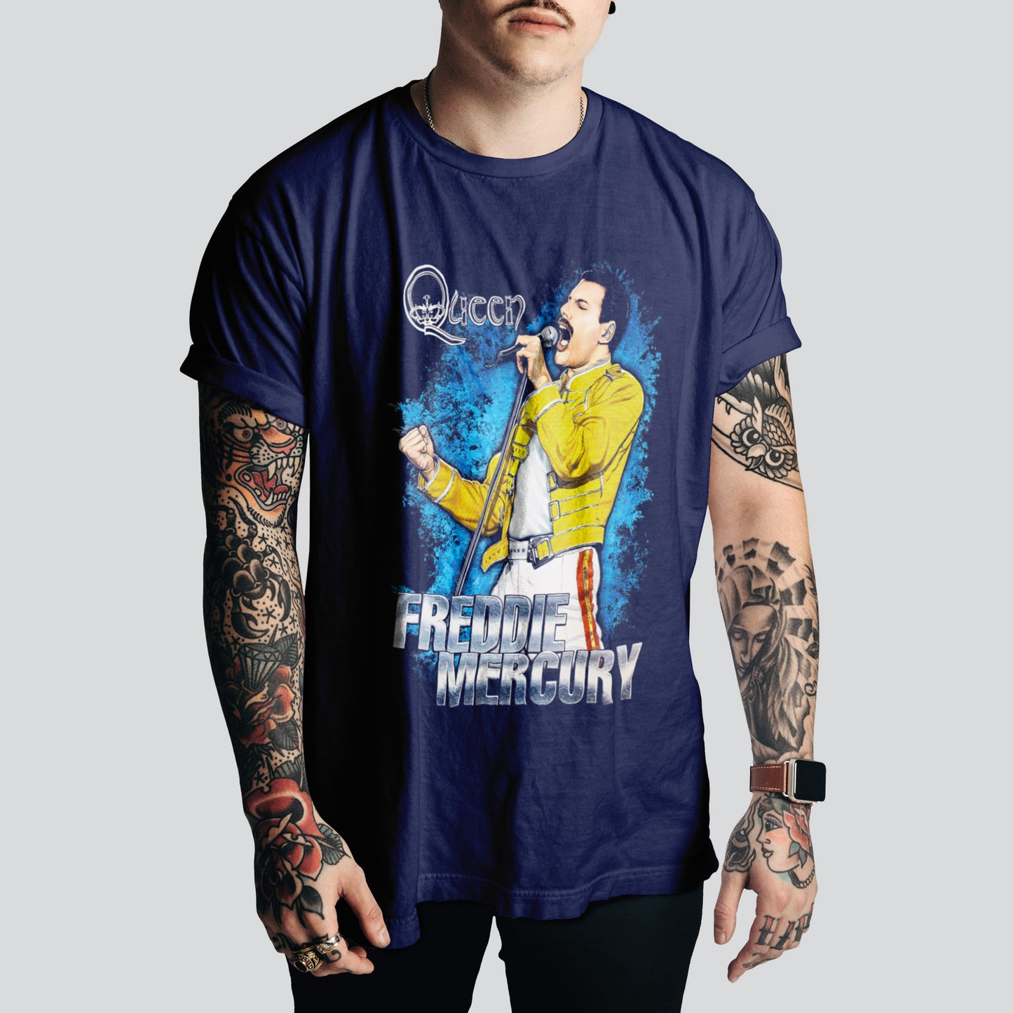 Freddie Mercury & Queen T-Shirt | Iconic Rock Legend Tee – Pop Culture Style