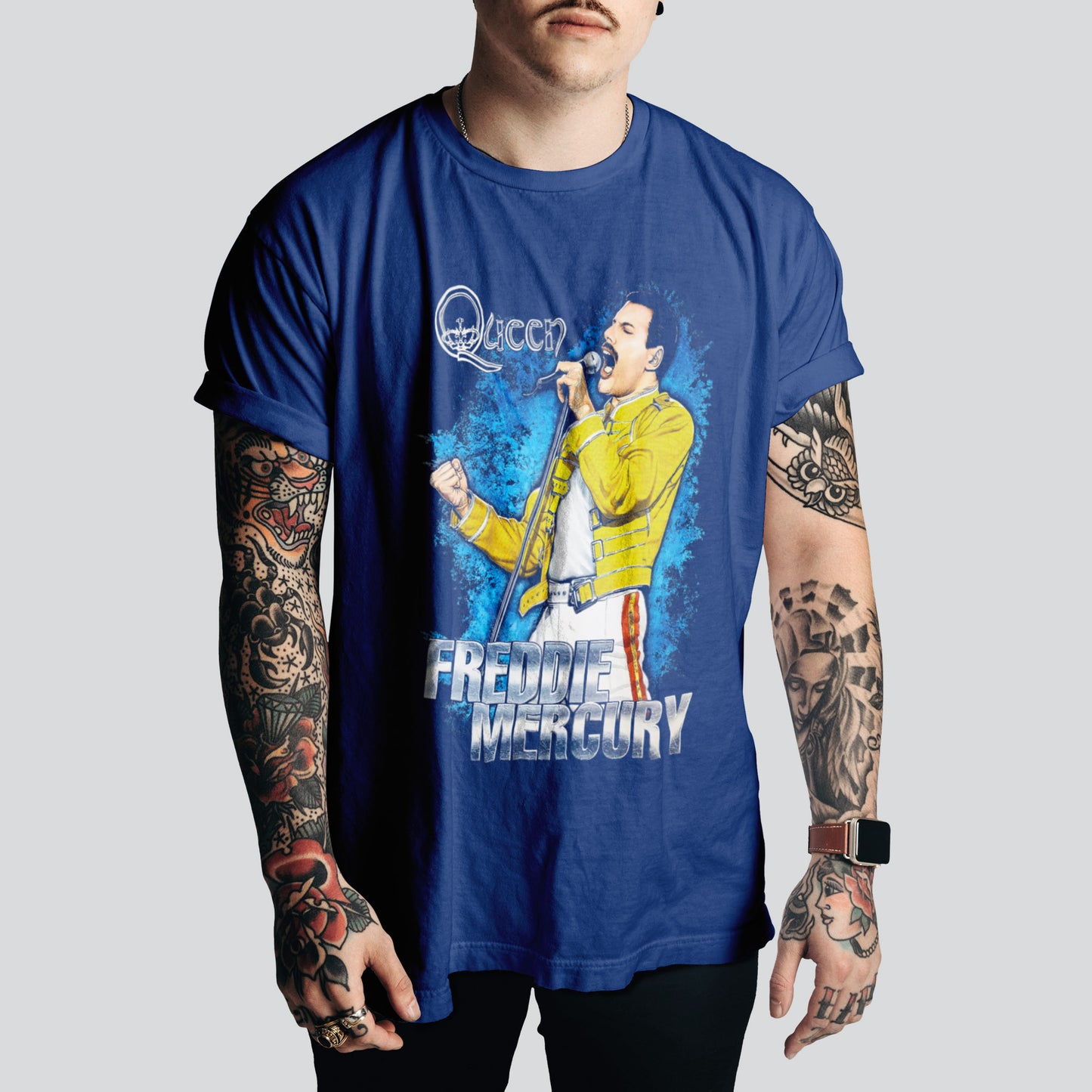 Freddie Mercury & Queen T-Shirt | Iconic Rock Legend Tee – Pop Culture Style