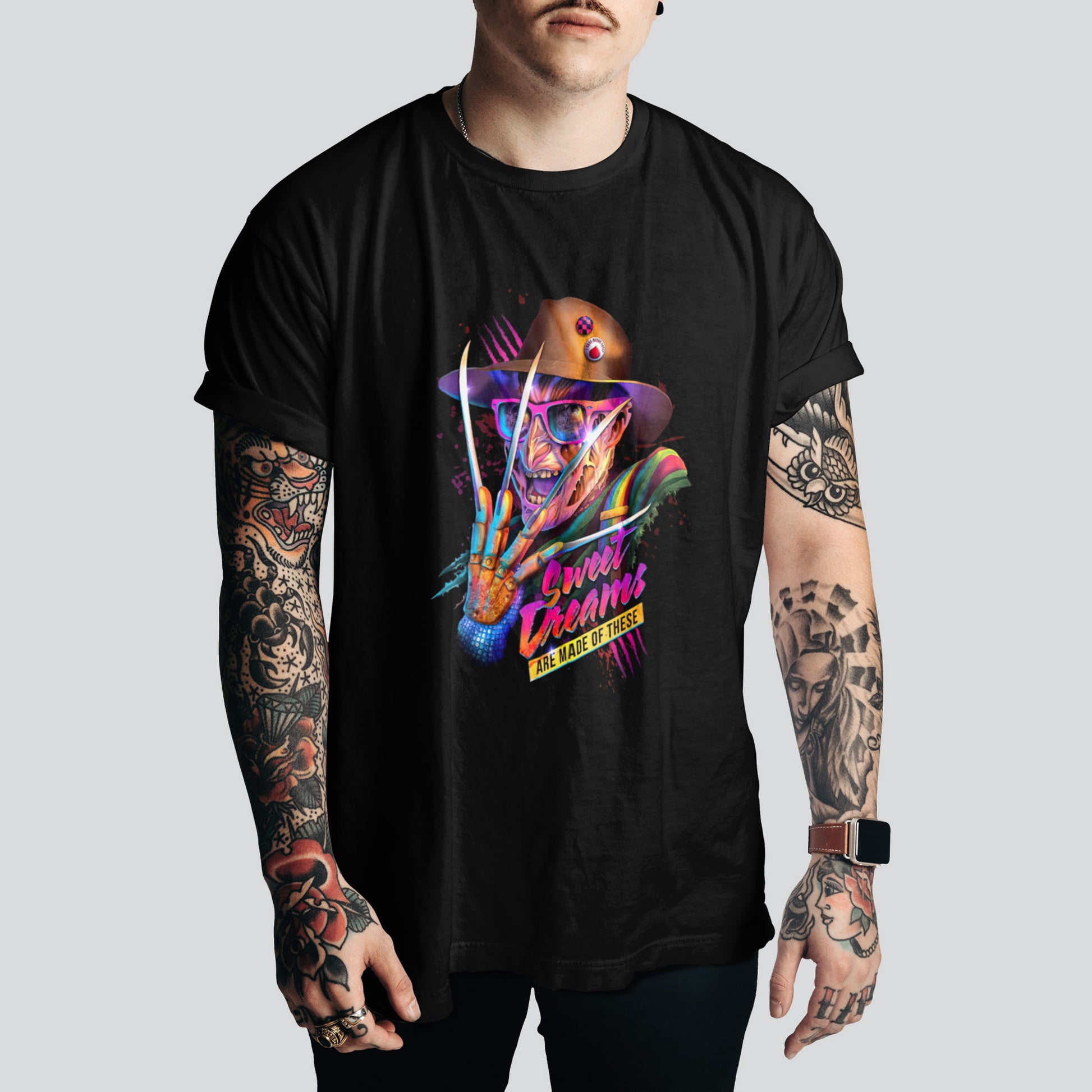 Freddy Krueger T-Shirt β Vintage 80s Horror Slasher Tee