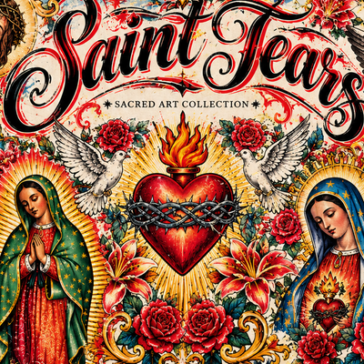 Saint Tears — Religious Tattoo Art