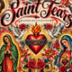 Saint Tears — Religious Tattoo Art