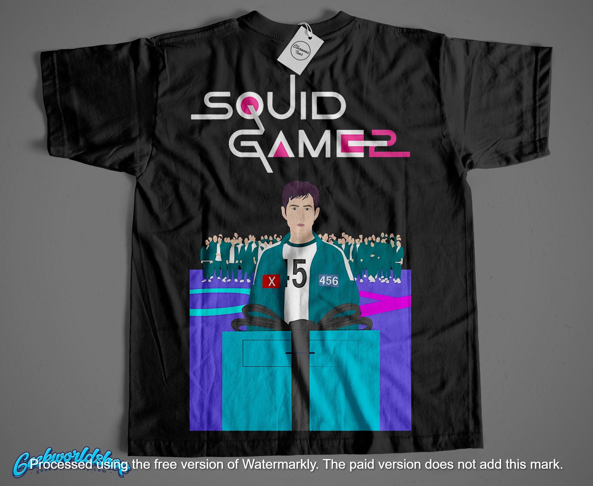 Squid Game T‑Shirt Design | Digital Download Printable PNG
