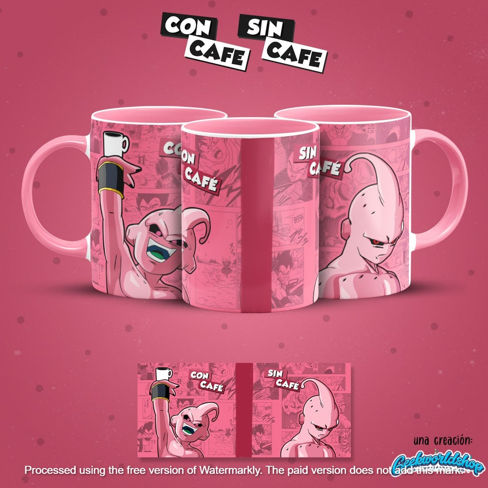 ☕ Con Café / Sin Café – 29 Cartoon-Inspired Digital Mug Designs