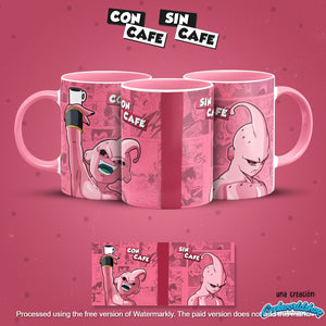 ☕ Con Café / Sin Café – 29 Cartoon-Inspired Digital Mug Designs
