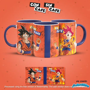 ☕ Con Café / Sin Café – 29 Cartoon-Inspired Digital Mug Designs