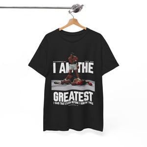 I AM THE GREATEST Boxing Tee — Muhammad Ali Tribute T-Shirt