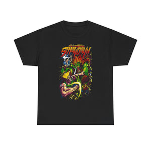 Arcade Showdown Graphic Tee — Retro Fighting Game Poster T-Shirt