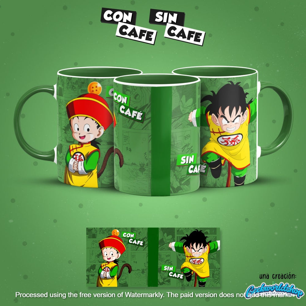 ☕ Con Café / Sin Café – 29 Cartoon-Inspired Digital Mug Designs