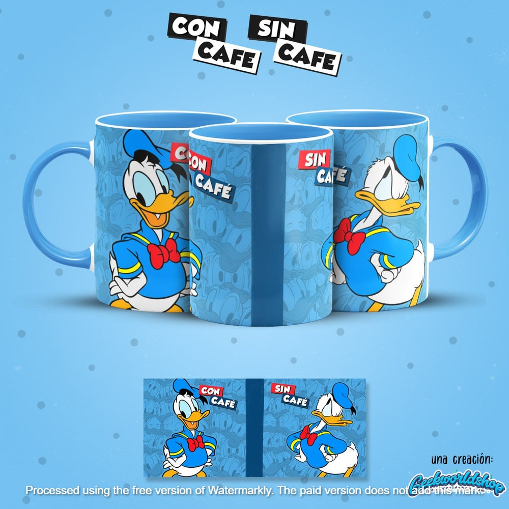 ☕ Con Café / Sin Café – 29 Cartoon-Inspired Digital Mug Designs
