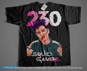 Squid Game T‑Shirt Design | Digital Download Printable PNG