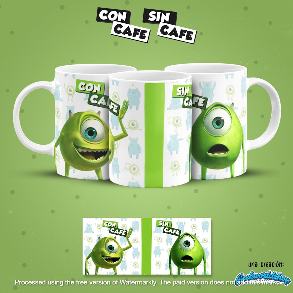 ☕ Con Café / Sin Café – 29 Cartoon-Inspired Digital Mug Designs