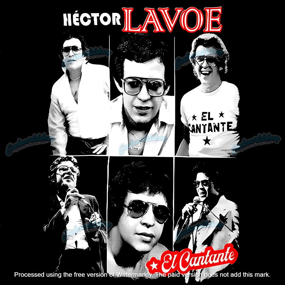 Héctor Lavoe Collage Bootleg T-Shirt | Salsa Legends Tee