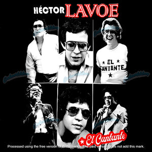 Héctor Lavoe Collage Bootleg T-Shirt | Salsa Legends Tee