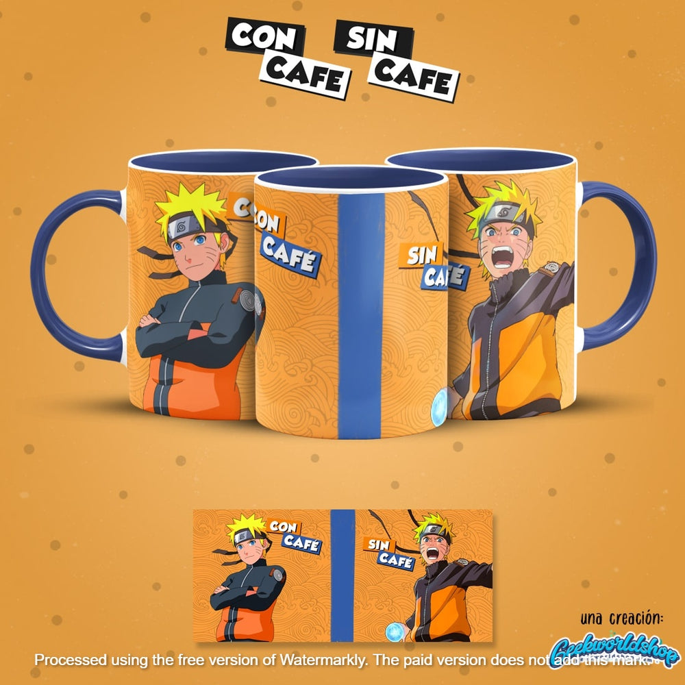 ☕ Con Café / Sin Café – 29 Cartoon-Inspired Digital Mug Designs
