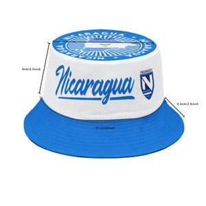 Nicaragua Flag Bucket Hat – Cool Summer Style | Geek World Shop
