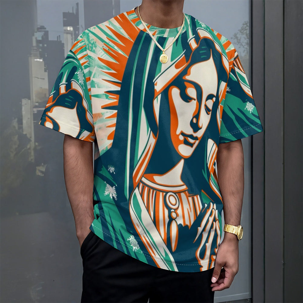 Sacred Pop Heritage | Premium All-Over Print Tee