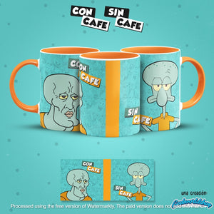 ☕ Con Café / Sin Café – 29 Cartoon-Inspired Digital Mug Designs