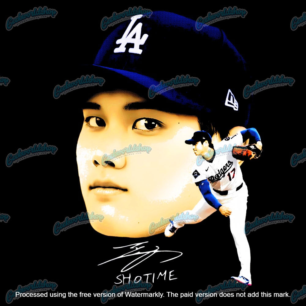 Shotani Big Face T-Shirt – Shohei Ohtani Pitching Fan Art Tee