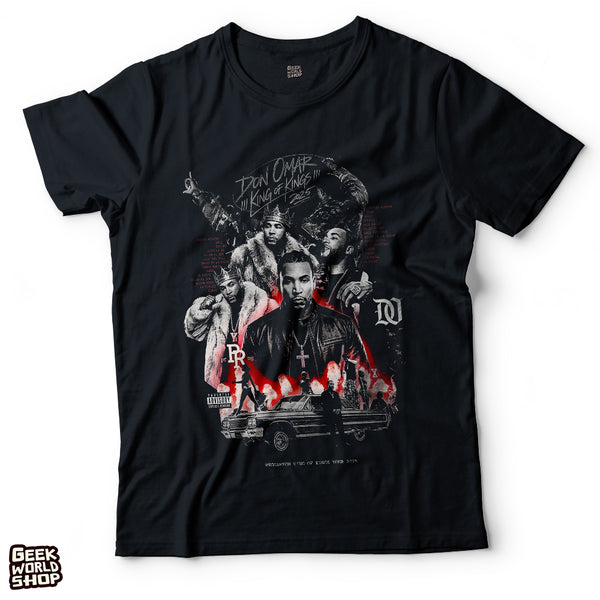 Don Omar "King of Kings" Vintage Bootleg T Shirt