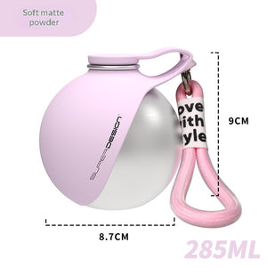 Stainless Steel Sidekick Travel Bottle – 2-in-1 Pet Hydration Station