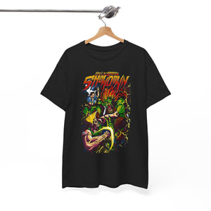 Arcade Showdown Graphic Tee — Retro Fighting Game Poster T-Shirt