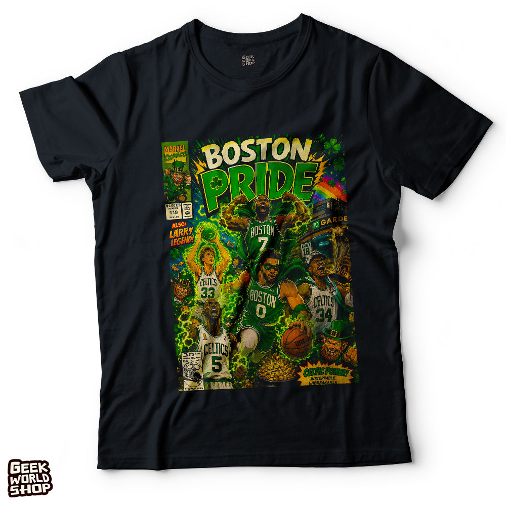 Boston Pride Comic T Shirt