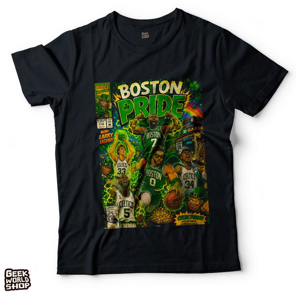 Boston Pride Comic T Shirt