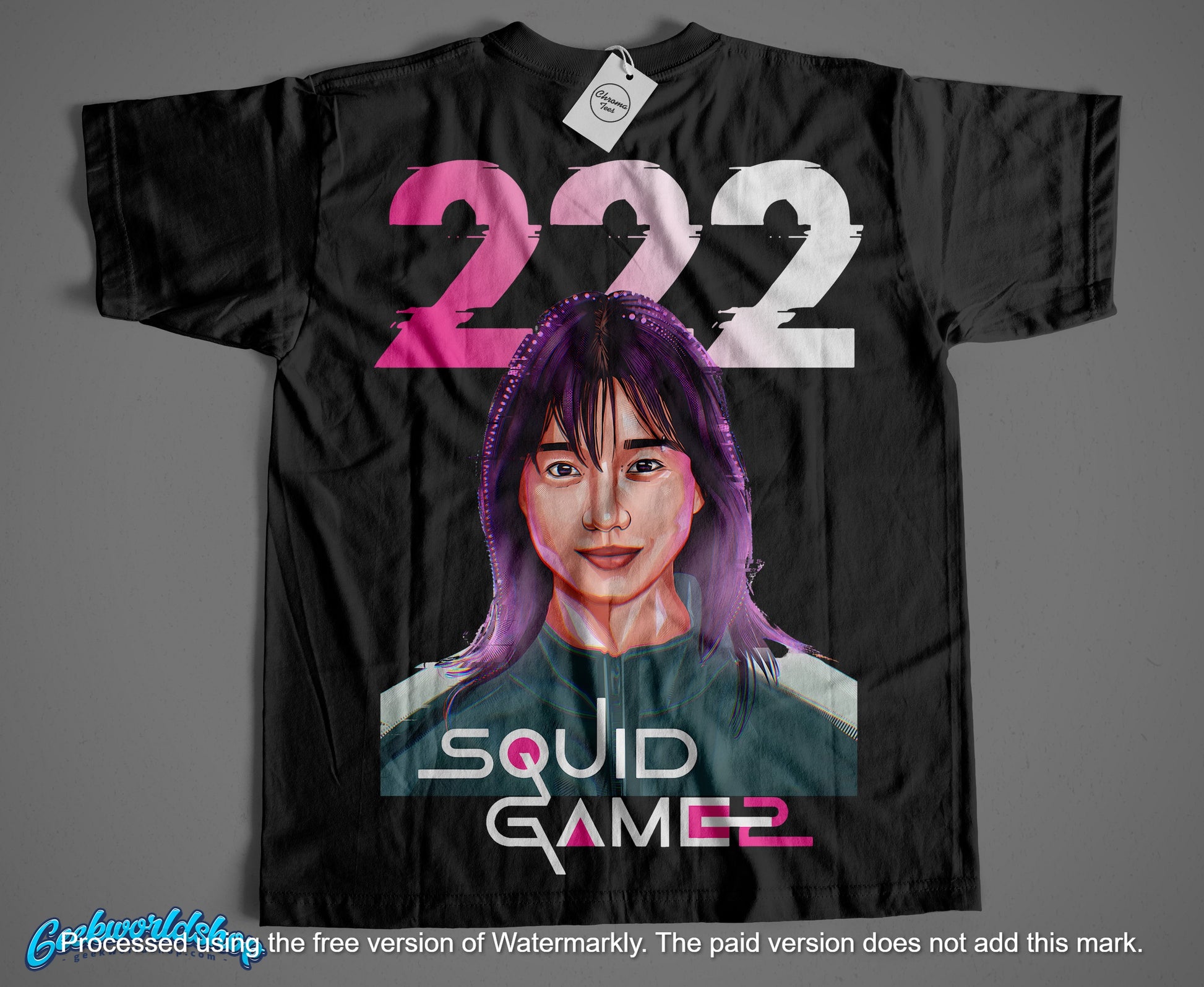 Squid Game T‑Shirt Design | Digital Download Printable PNG