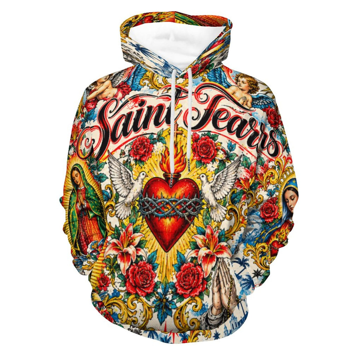 Hoodie | Saint Tears — Religious Tattoo Art