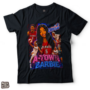 Angel Reese: Bayou Barbie to the Chi-Town Barbie T-Shirt