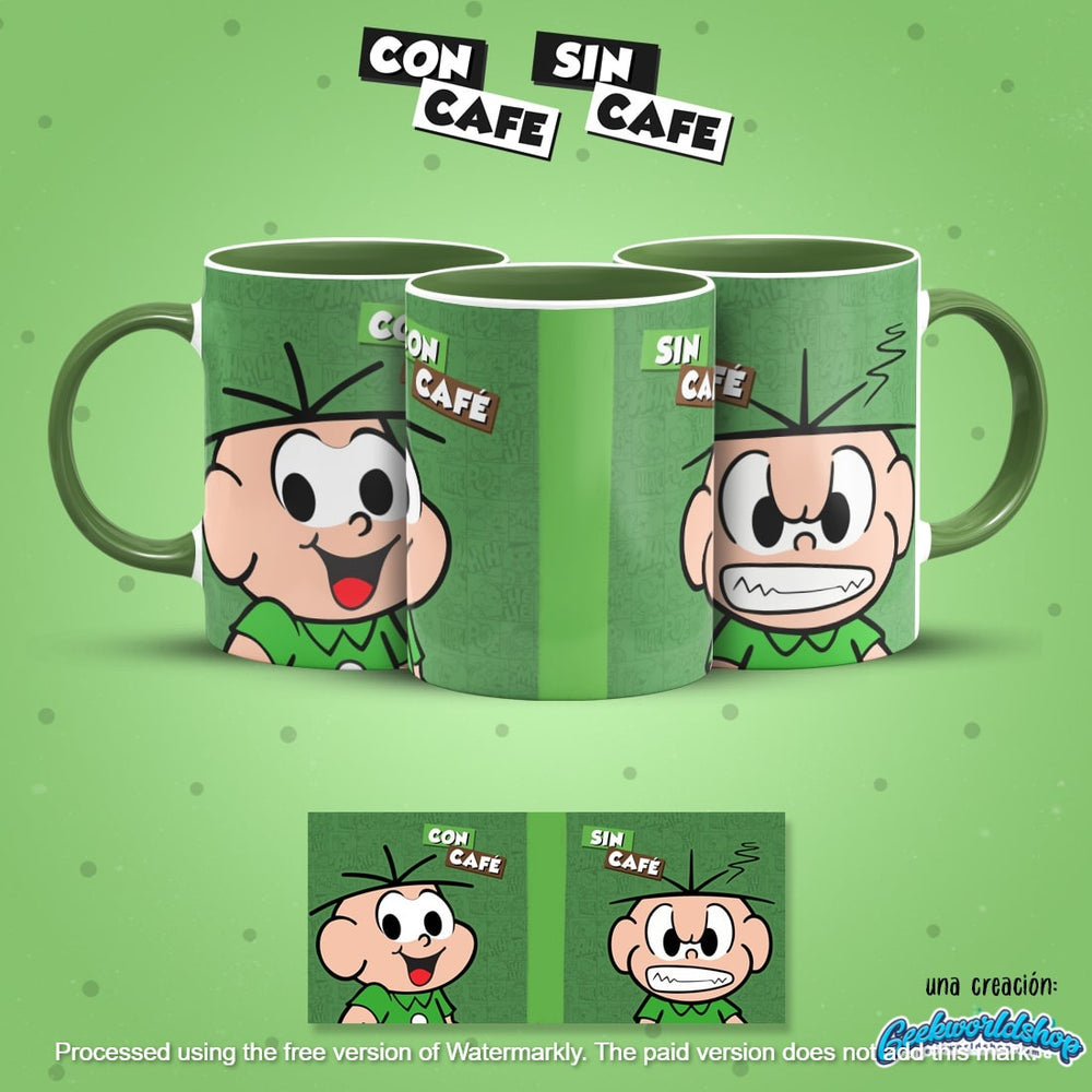 ☕ Con Café / Sin Café – 29 Cartoon-Inspired Digital Mug Designs