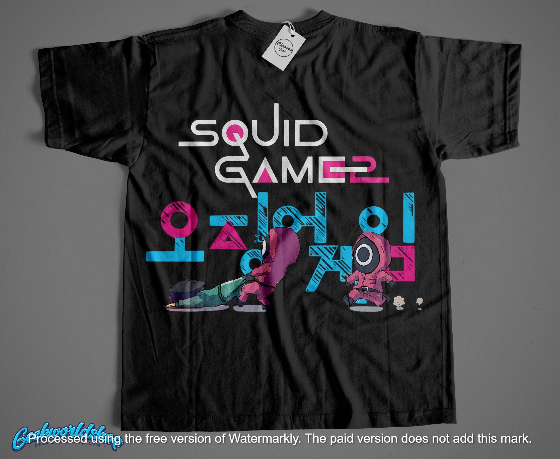 Squid Game T‑Shirt Design | Digital Download Printable PNG