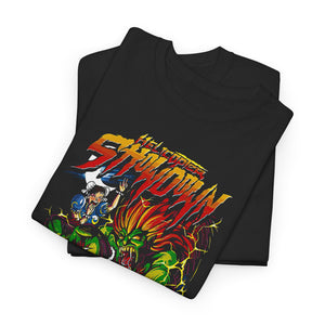 Arcade Showdown Graphic Tee — Retro Fighting Game Poster T-Shirt