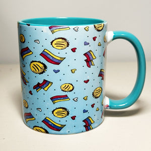 Arepa & Flag Pop Mug Flavor Meets Patriotism