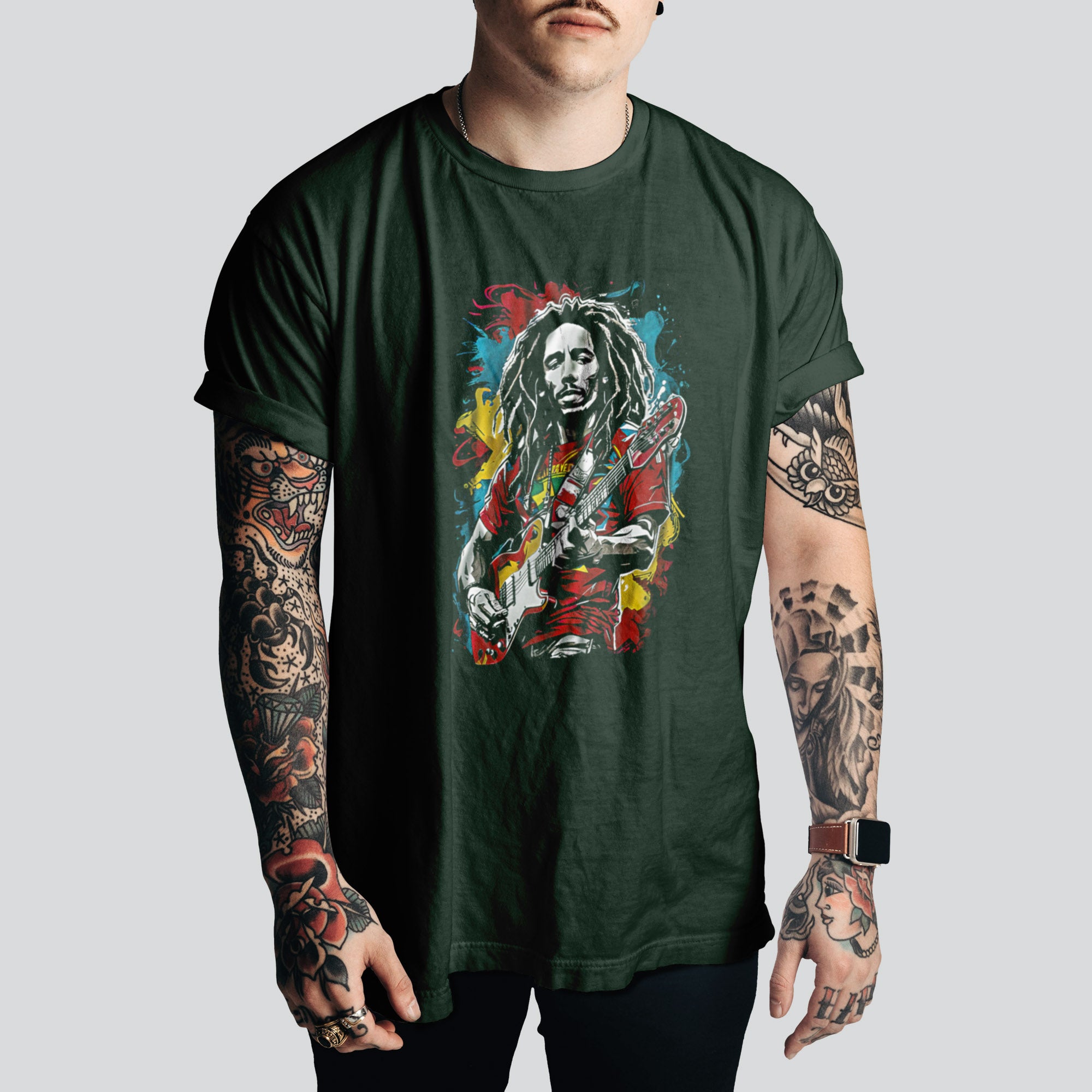 Bob Marley Reggae Band T-Shirt | Vintage Music Tee – Iconic Rock Style