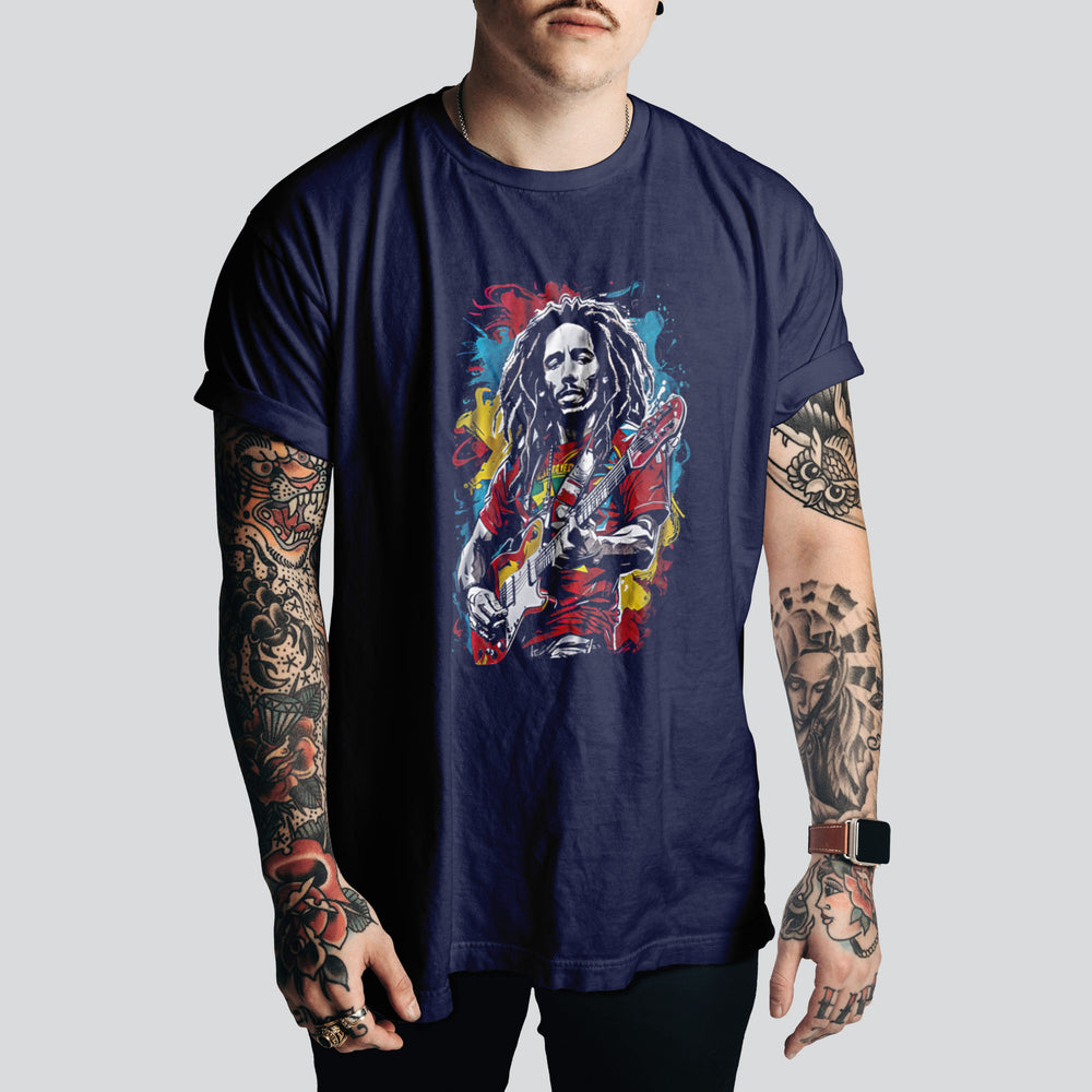 Bob Marley Reggae Band T-Shirt | Vintage Music Tee – Iconic Rock Style