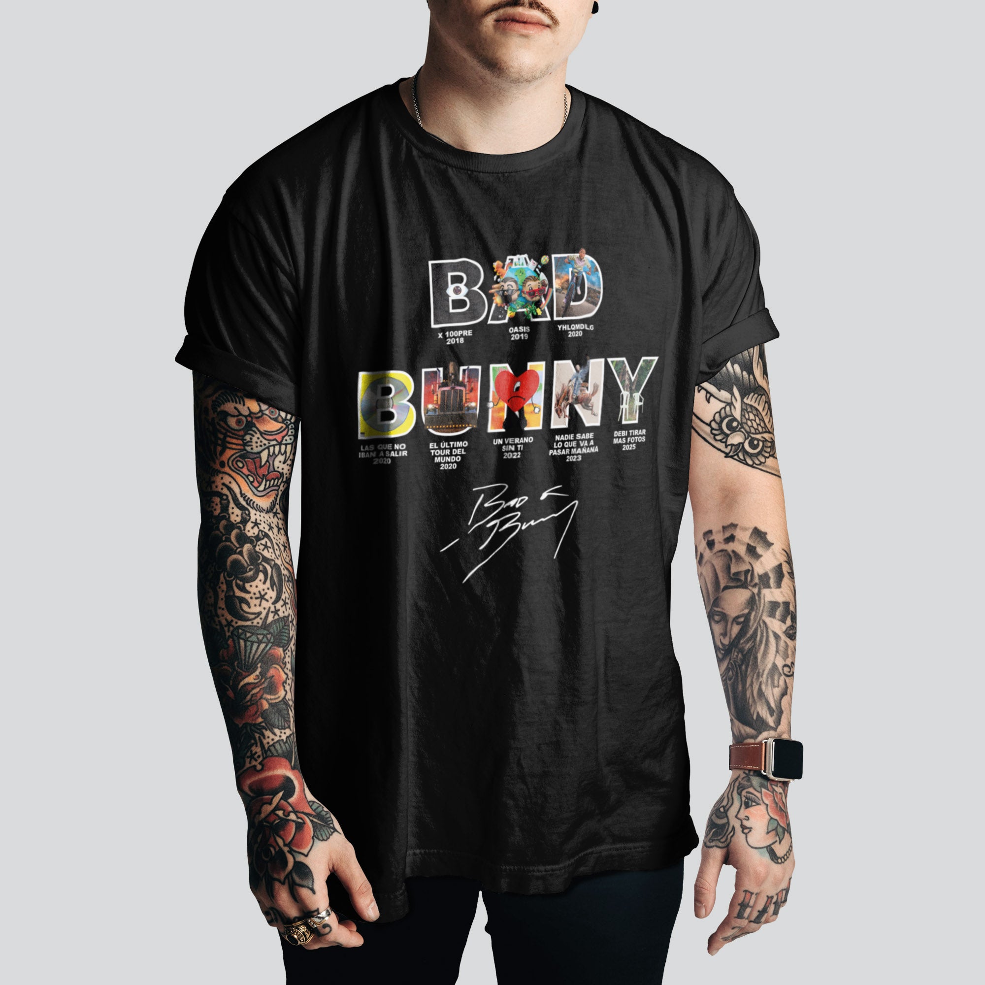 Bad Bunny Eras TOUR 2026 T-Shirt | Urban Style Tee – Tour Vibes & PR Pride