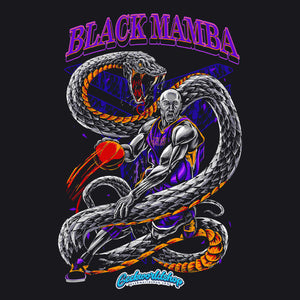Black Mamba - Kobe Bryant T-Shirt | Retro Basketball Style – NBA Fan Must-Have
