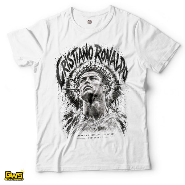 Cristiano Ronaldo CR7 Vintage T-Shirt – Legacy Discipline Greatness