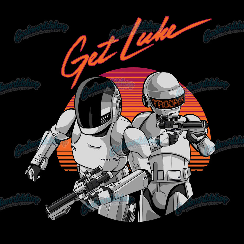 Daft Punk (Get Lucky!) Pop Culture T-Shirt | Iconic Graphic Tee for Fans