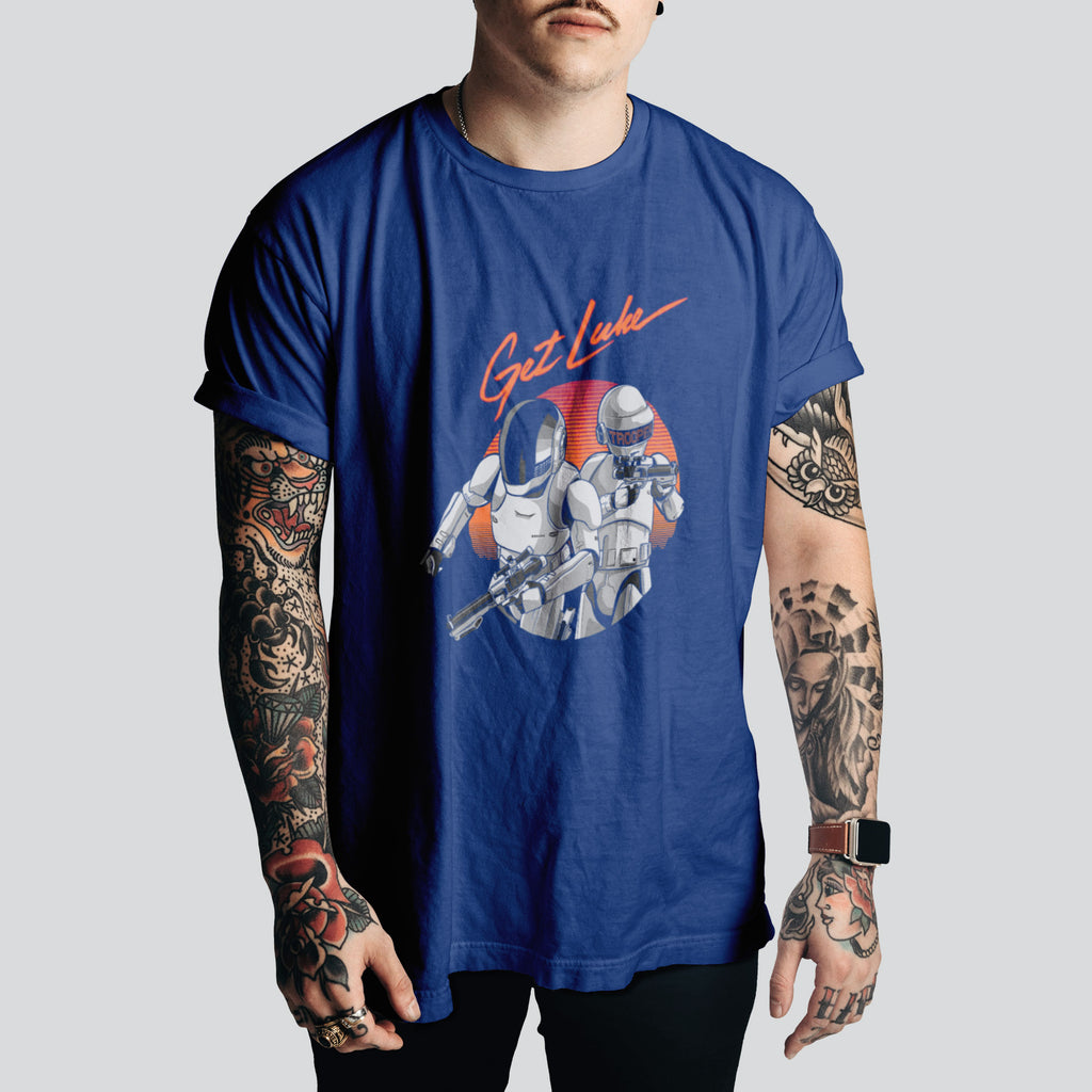Daft Punk (Get Lucky!) Pop Culture T-Shirt | Iconic Graphic Tee for Fans