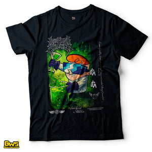 Dexter's Laboratory x IronGrind Athletics Toxic Secret Lab T-Shirt - Black