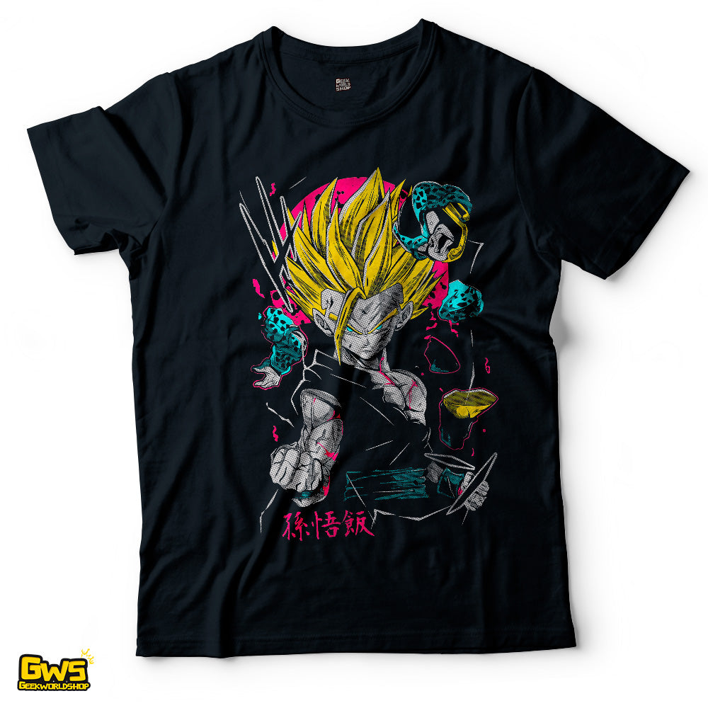 Dragon Ball Z Super Saiyan 2 Gohan vs Cell Juniors T-Shirt