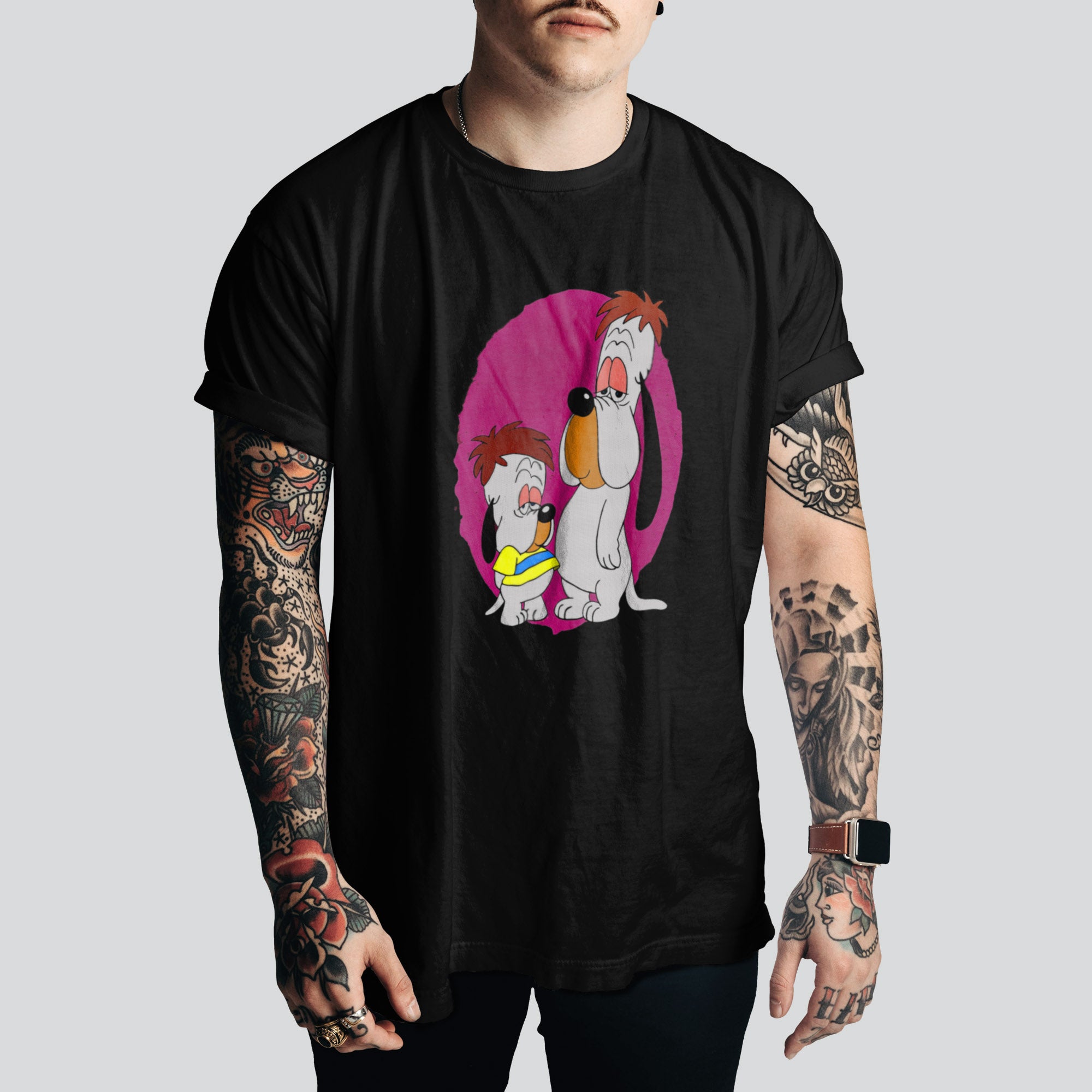 Droopy Retro Cartoon T-Shirt | 80s & 90s Nostalgia Apparel